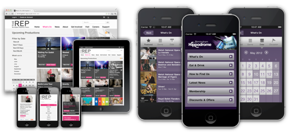 Made mobile - Birmingham Rep and Hippodrome